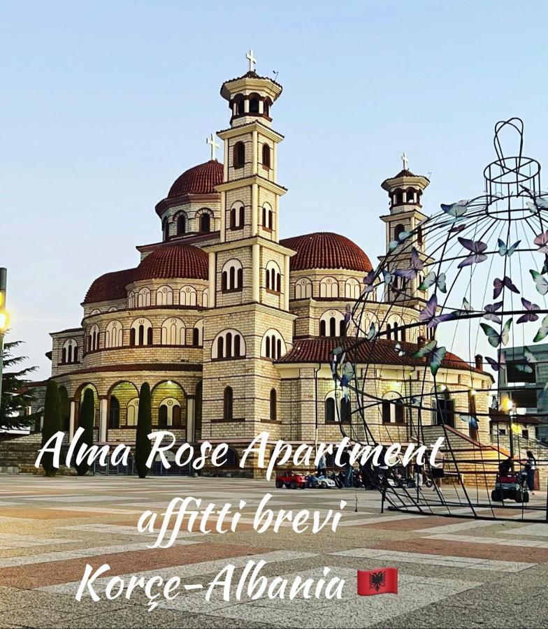 Alma Rose Apartment Korce Exterior foto